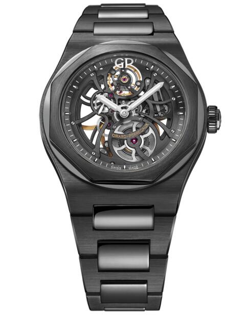 Buy Girard-Perregaux Replica Laureato Skeleton Ceramic 81015-32-001-32A watch